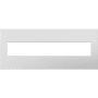 Legrand adorne Plastic 6-Gang Light Switch / Outlet Cover Wall Plate Powder White