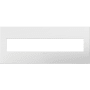Legrand adorne Plastic 6-Gang Light Switch / Outlet Cover Wall Plate Gloss White