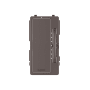 Legrand radiant Interchangeable Face Cover for Multi-Location Master Dimmer Brown