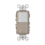Legrand Radiant 15 Ampere Combination 3-Way Light Switch and Night Light Nickel