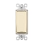 Legrand Radiant 15 Ampere Single Pole Decorator Rocker Light Switch Light Almond