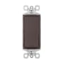 Legrand Radiant 15 Ampere 3-Way Decorator Rocker Light Switch Dark Bronze