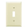 Legrand TradeMaster 1-Gang Toggle Light Switch Wall Plate Ivory