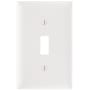 Legrand TradeMaster 1-Gang Toggle Light Switch Wall Plate Light Almond