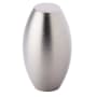 Lews Hardware Barrel 5/8 Inch Oval Cabinet Knob Brushed Nickel