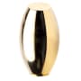 Lews Hardware Barrel 5/8 Inch Oval Cabinet Knob Polished Brass