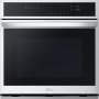 LG 30 Inch Wide 4.7 Cu. Ft. Fingerprint Resistant Electric Single Oven with Air Fry and EasyClean PrintProof Stainless Steel