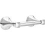 Liberty Hardware Esato Wall Mounted Spring Bar Toilet Paper Holder Polished Chrome
