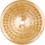 Linkasink Cast Bronze 17" Circular Yellow Bronze Drop In or Vessel Bathroom Sink Unlacquered Brass