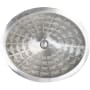 Linkasink Cast Bronze 18-1/2" Oval Yellow Bronze Drop In, Undermount, or Vessel Bathroom Sink White Bronze