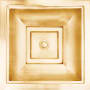 Linkasink Vintage Jeweler 16" Square Drop In or Undermount Bathroom Sink Unlacquered Brass