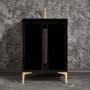 Black / Polished Brass with Black Prism Glass