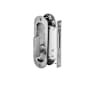 Linnea 304 Grade Stainless Steel Round ADA Compliant Privacy Pocket Door Lock Satin Stainless Steel
