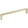 Linnea 304 Grade Stainless Steel 3-3/4 Inch Center to Center Handle Cabinet Pull Satin Brass