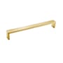 Linnea 304 Grade Stainless Steel 11-9/16 Inch Center to Center Handle Cabinet Pull Satin Brass