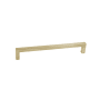 Linnea 304 Grade Stainless Steel 11-13/16 Inch Center to Center Handle Cabinet Pull Satin Brass