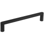 Linnea 304 Grade Stainless Steel 5-7/8 Inch Center to Center Handle Cabinet Pull Satin Black