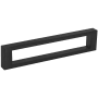 Linnea 304 Grade Stainless Steel 8-3/8 Inch Center to Center Handle Cabinet Pull Satin Black