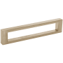Linnea 304 Grade Stainless Steel 8-3/8 Inch Center to Center Handle Cabinet Pull Satin Brass