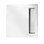 Linnea 304 Grade Stainless Steel 5-7/8 Inch Square Flush Cabinet Pull Polished Stainless Steel