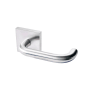 Linnea Marine Grade 316 Stainless Steel LL1 Dummy Door Lever Set with Square Rose Satin Stainless Steel