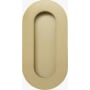 Linnea 304 Grade Stainless Steel 4 Inch Long Flush Cabinet Pull Satin Brass