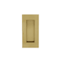 Linnea 304 Grade Stainless Steel 4 Inch Long Flush Cabinet Pull Satin Brass