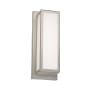 Livex Lighting Sutter Single Light 5" Wide Integrated LED Bath Bar Brushed Nickel