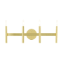 Livex Lighting Copenhagen 4 Light 24" Wide Bathroom Vanity Light Satin Brass