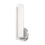Livex Lighting Visby Single Light 12" Tall Integrated LED Bathroom Sconce Polished Chrome