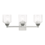 Livex Lighting Aragon 3 Light 23" Wide Commercial Vanity Light Polished Chrome