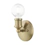 Livex Lighting Lansdale 5" Tall Commercial Wall Sconce Antique Brass