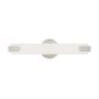Livex Lighting Lund Single Light 18" Wide Integrated LED Bath Bar Brushed Nickel