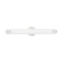 Livex Lighting Lund Single Light 24" Wide Integrated LED Bath Bar Polished Chrome