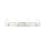 Livex Lighting Zurich 4 Light 36" Wide Vanity Light Brushed Nickel