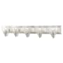 Livex Lighting Birmingham 5 Light 36" Wide Bathroom Vanity Light Brushed Nickel