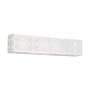 Livex Lighting Calinda 4 Light 24" Wide Bath Bar Polished Chrome