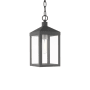 Livex Lighting Nyack Single Light 6" Wide Outdoor Mini Pendant Scandinavian Gray