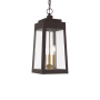 Livex Lighting Oslo 3 Light 8" Wide Mini Pendant Bronze