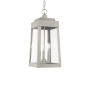 Livex Lighting Oslo 3 Light 8" Wide Mini Pendant Brushed Nickel