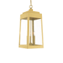 Livex Lighting Oslo 3 Light 11" Wide Pendant Satin Brass