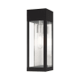 Livex Lighting Bond 15" Tall Commercial Wall Sconce Black
