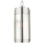 Livex Lighting Sheridan 2 Light 8" Wide Outdoor Mini Pendants Brushed Nickel