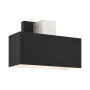 Livex Lighting Lynx 6" Tall Outdoor Wall Sconce Black