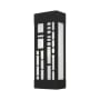 Livex Lighting Malmo 2 Light 17" Tall Commercial Wall Sconce Textured Black