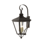 Livex Lighting Adams 4 Light 35" Tall Wall Sconce Bronze / Antique Brass
