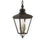 Livex Lighting Adams 3 Light 11" Wide Pendant Bronze / Antique Brass