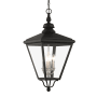 Livex Lighting Adams 4 Light 14" Wide Pendant Black / Brushed Nickel