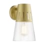 Livex Lighting Covington 11" Tall Outdoor Wall Sconce Soft Gold