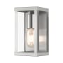 Livex Lighting Gaffney 8" Tall Wall Sconce Brushed Nickel